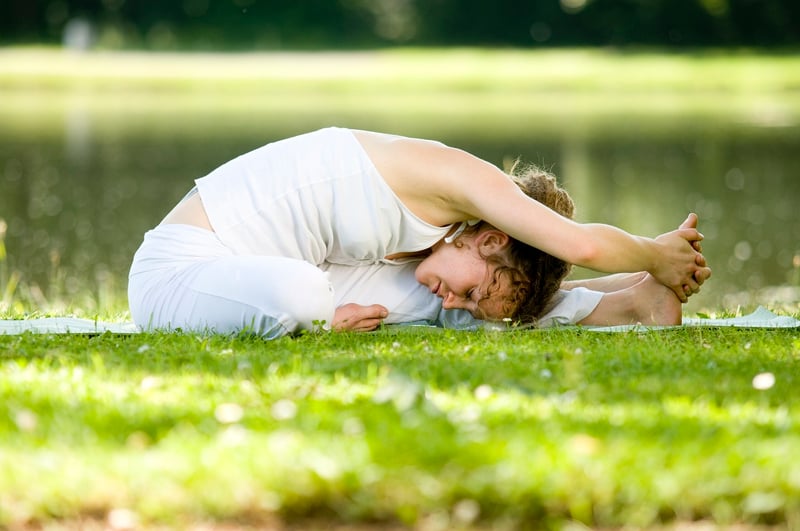 Yoga Pose Stretching Exercise